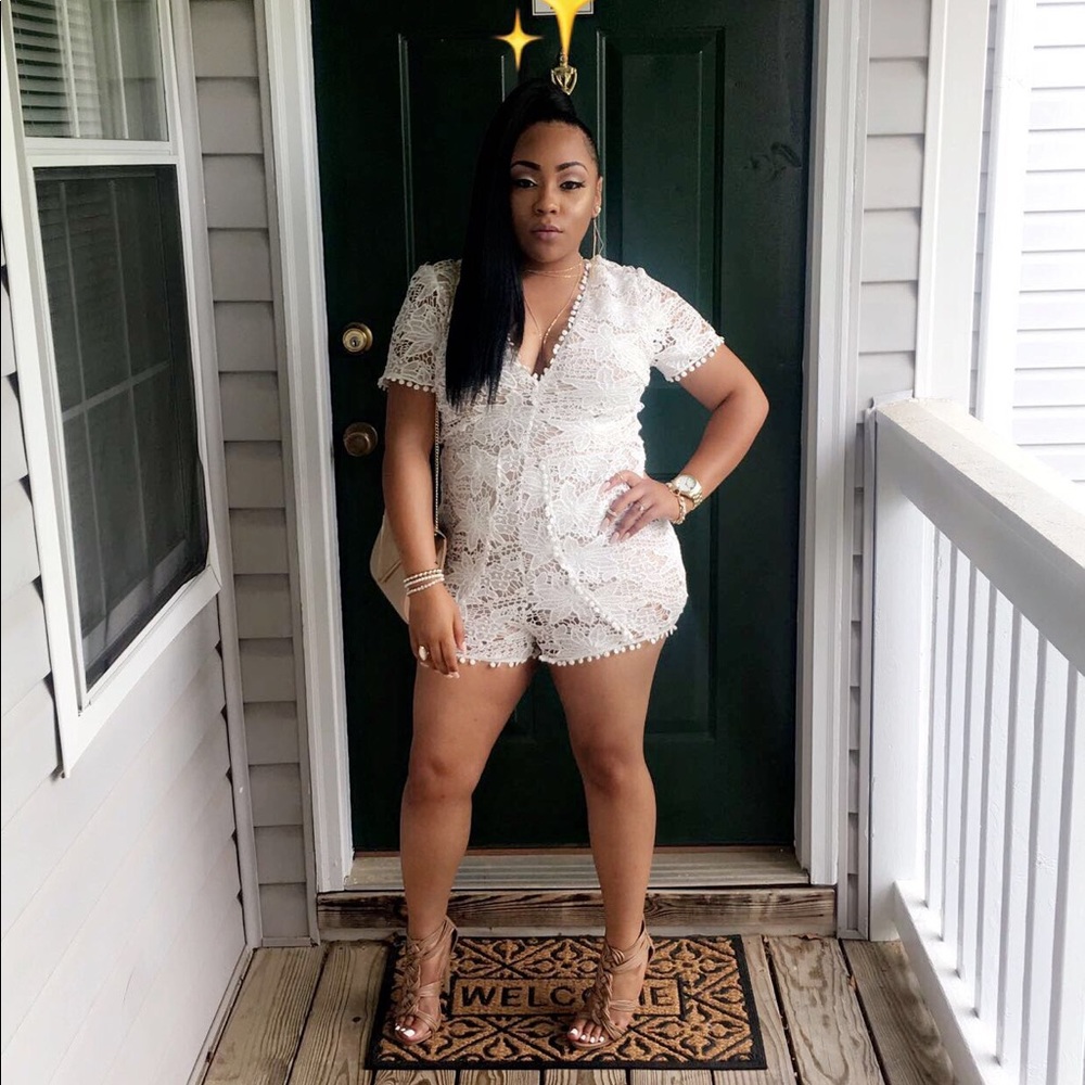Lace Romper